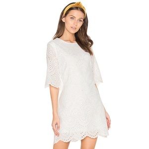 Bishop + Young Crochet Scalloped Edge Mini